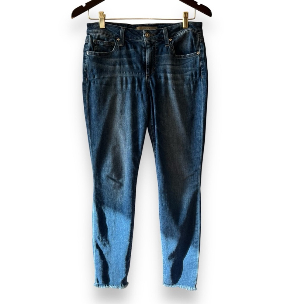 Joes Jeans Womens 28 Denim The Skinny Straight Dark Wash Pants Comfort